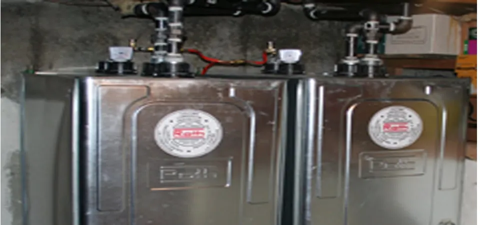 Slide of Etna Tank Removal