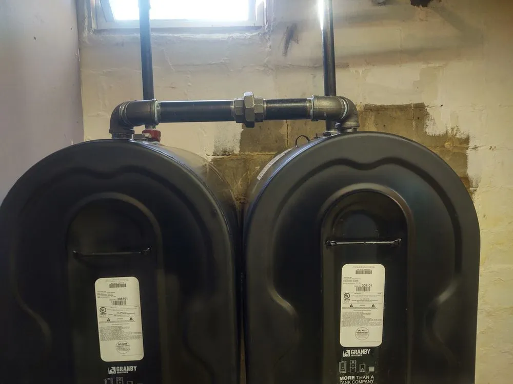 Slide of Etna Tank Removal