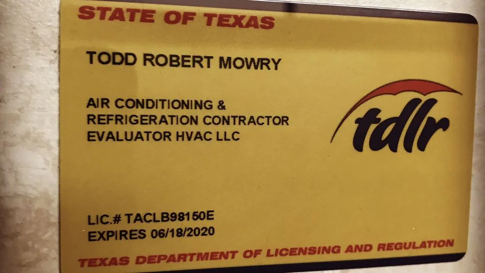 Slide of Evaluator HVAC