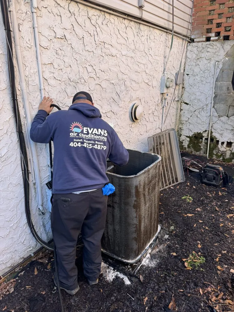 Slide of Evans Air Conditioning