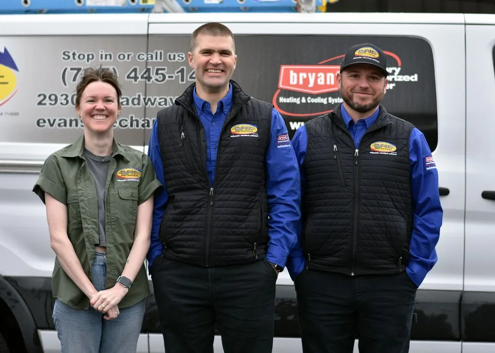 Slide of Evans Mechanical