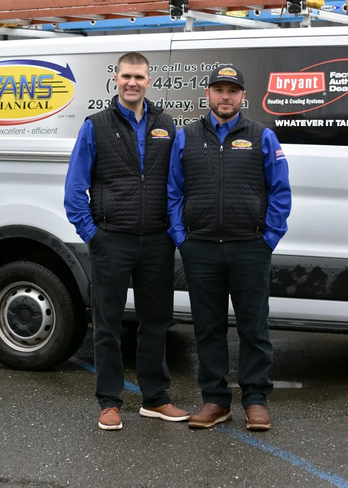 Slide of Evans Mechanical