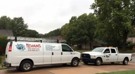 Slide of Evans Mechanical