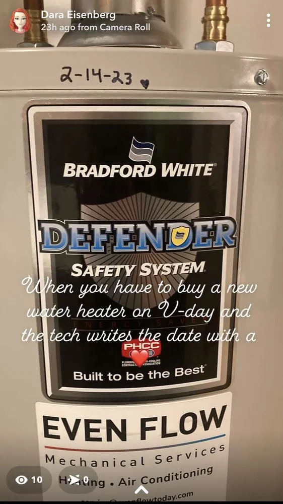 Slide of Even Flow Mechanical Services