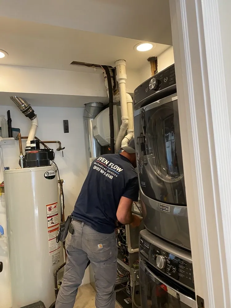 Slide of Even Flow Mechanical Services