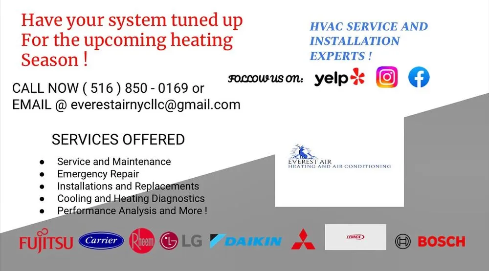 Professional heating and cooling service in Flushing, NY - Everest Air