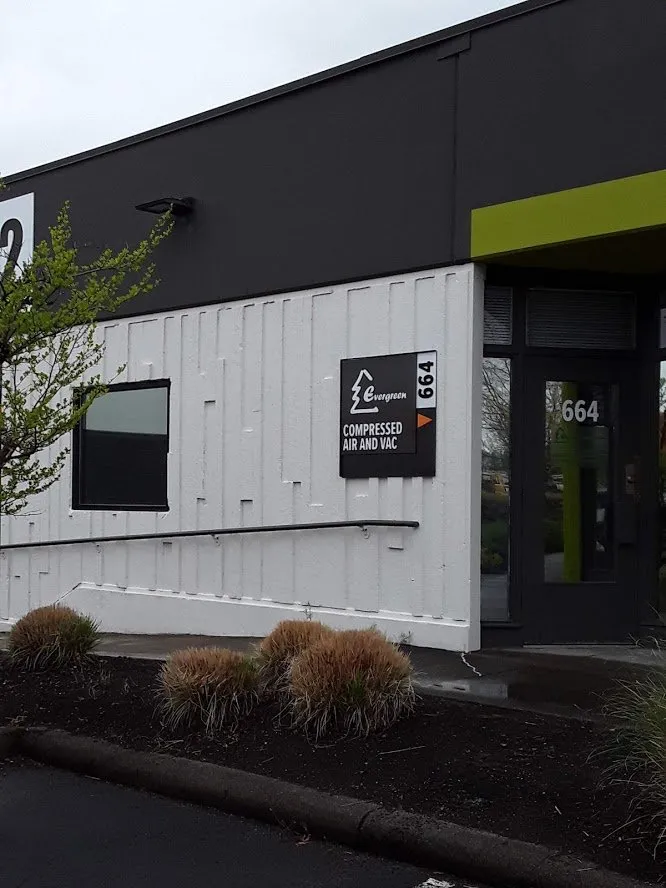 Slide of Evergreen Compressed Air