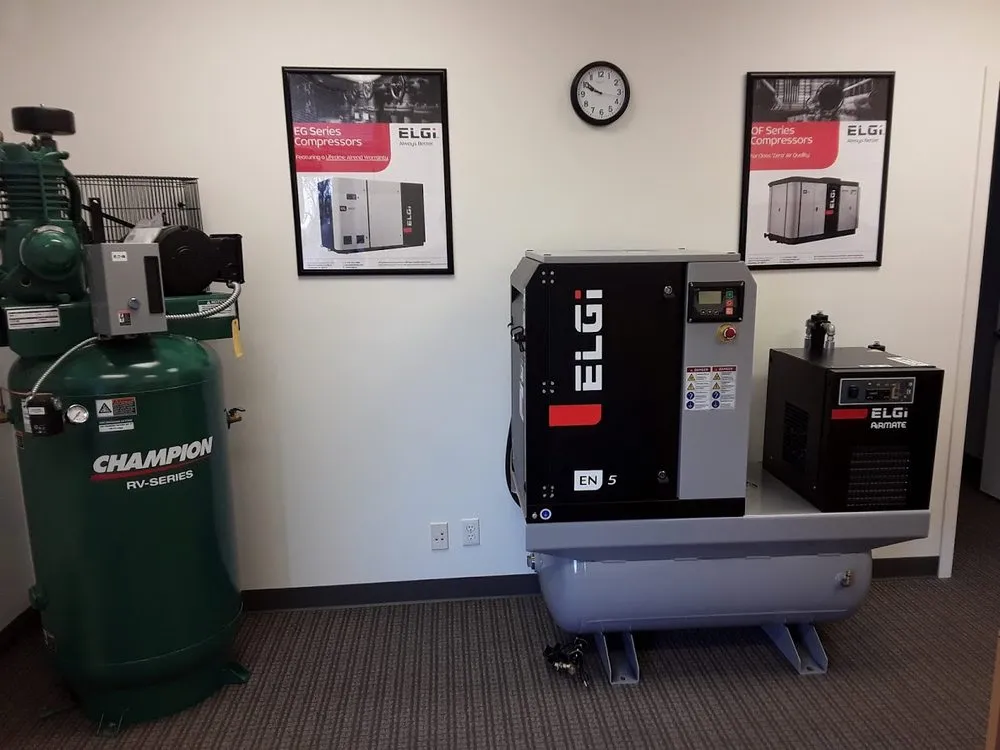 Slide of Evergreen Compressed Air