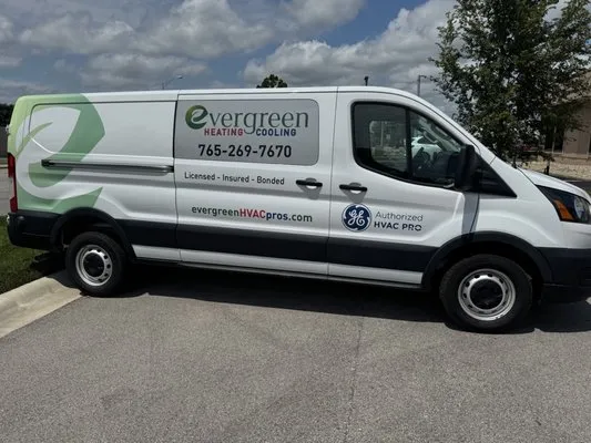 Evergreen Heating and Cooling Logo