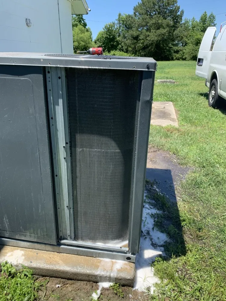 Slide of EVH heating and cooling services