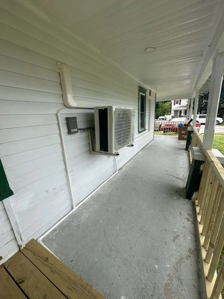 Slide of EVH heating and cooling services