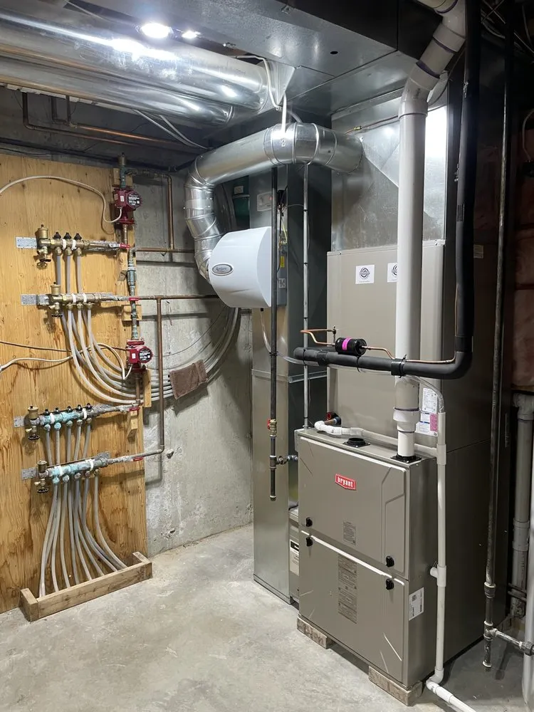 Slide of Evolution Mechanical Heating & Cooling