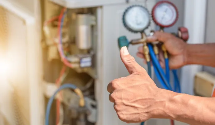 Slide of Exact Temp Heating & Cooling