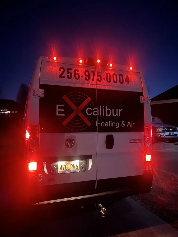 Slide of Excalibur Heating and Air