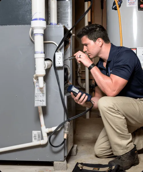 Slide of Excel Heating and Cooling