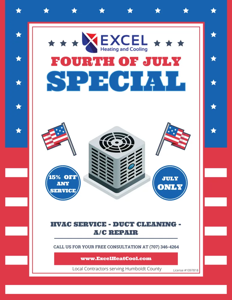 Slide of Excel Heating and Cooling