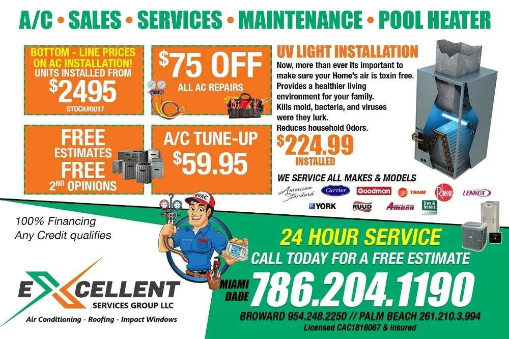 Slide of Excellent Services Group