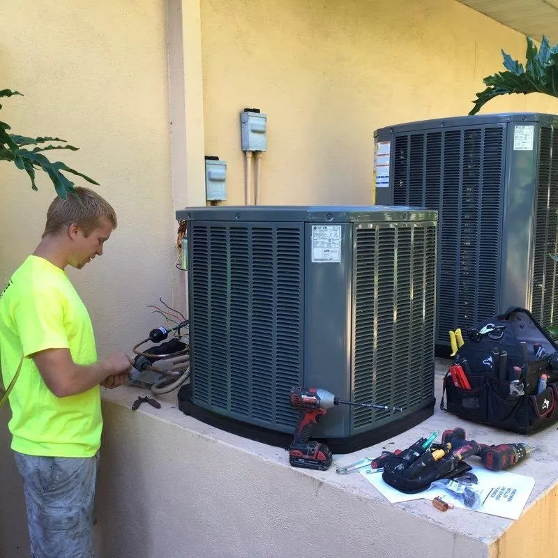 Slide of Executive Cooling and Heating