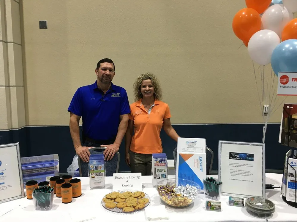 Slide of Executive Cooling and Heating