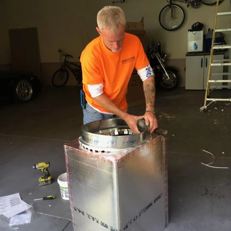 Slide of Executive Cooling and Heating