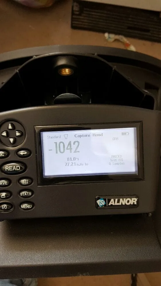 Slide of Expedite Duct Testing