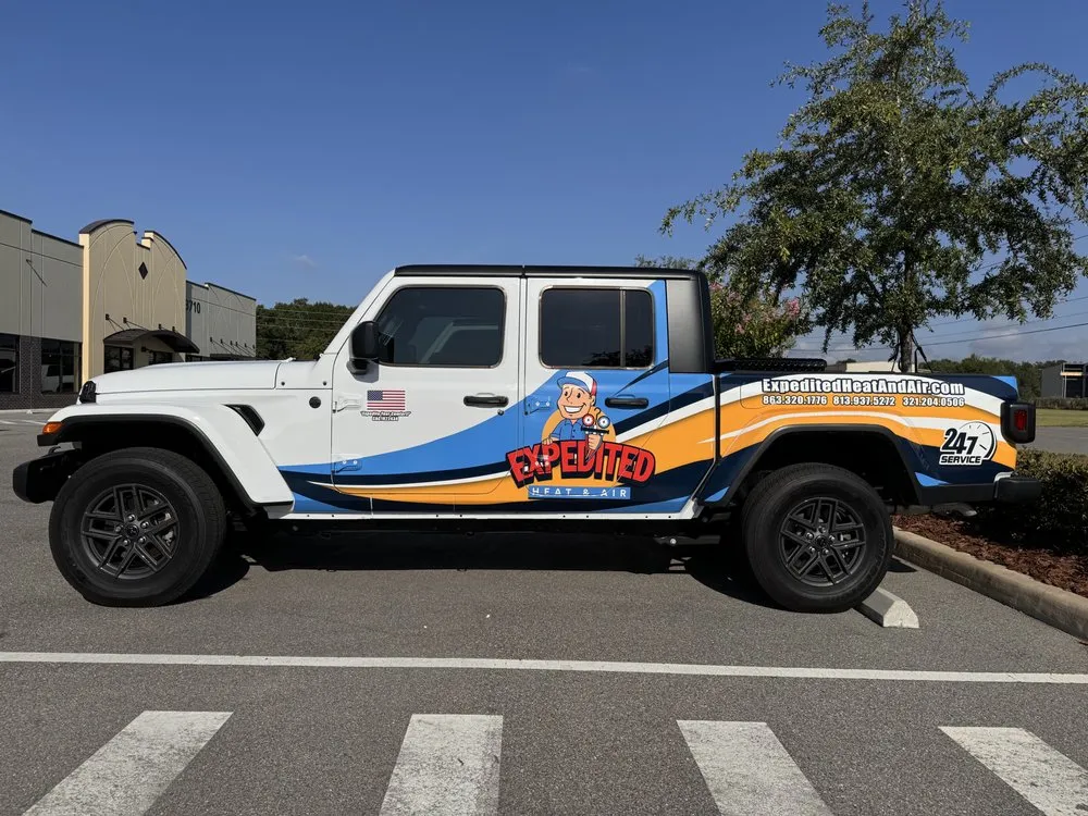 Slide of Expedited Heat & Air