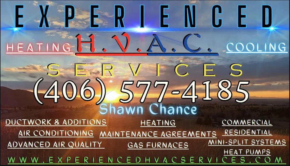 Slide of Experienced Hvac Services