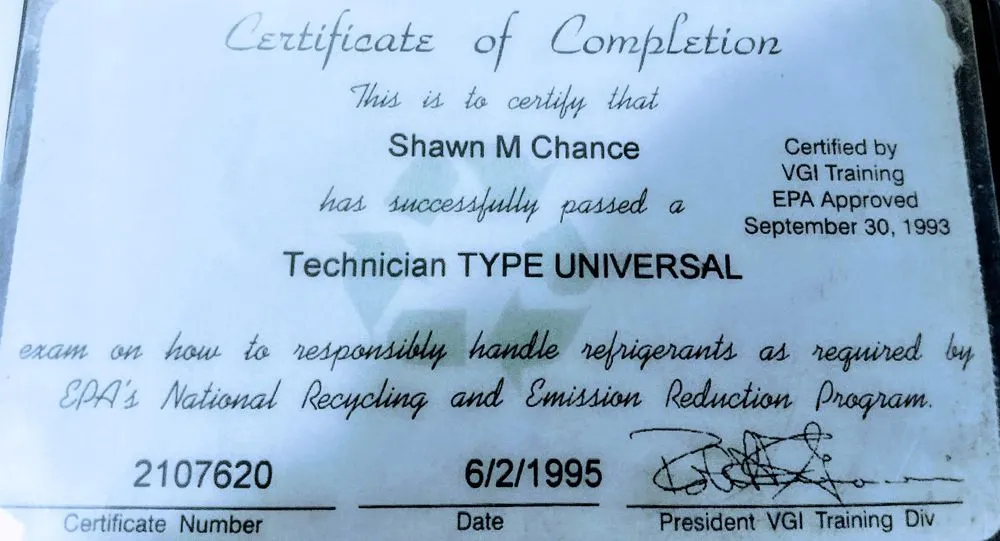 Slide of Experienced Hvac Services