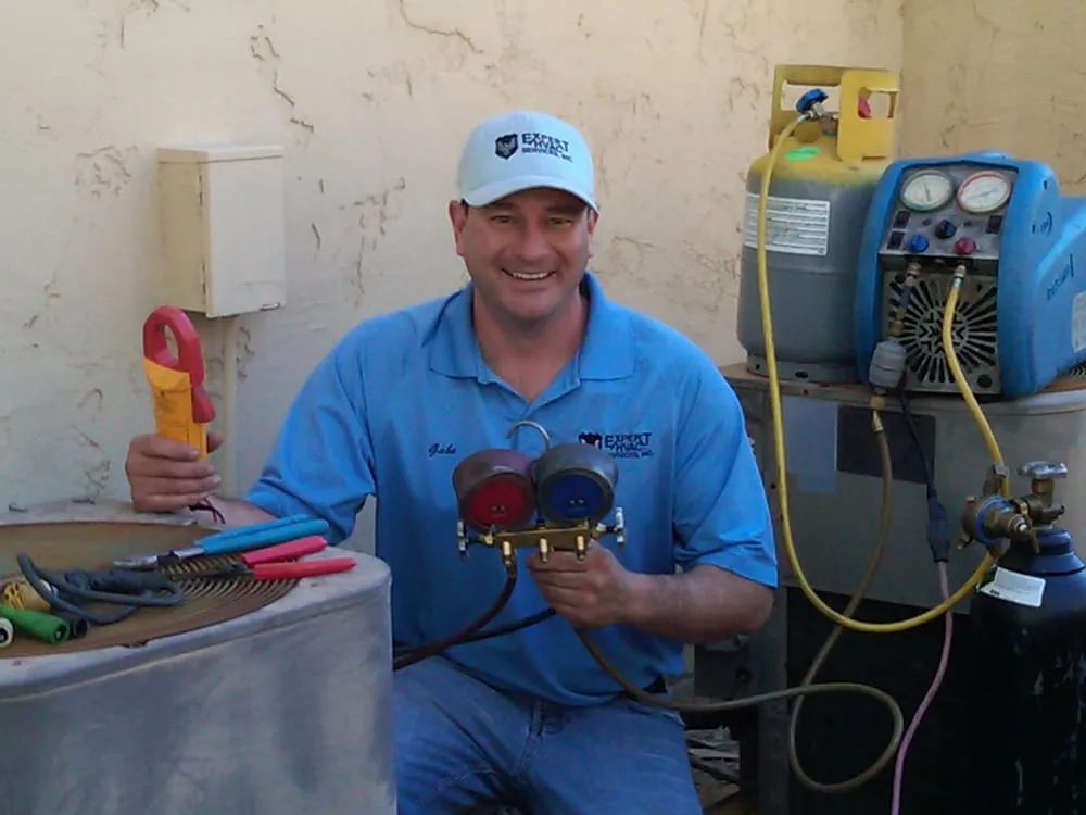 Slide of Expert HVAC Services