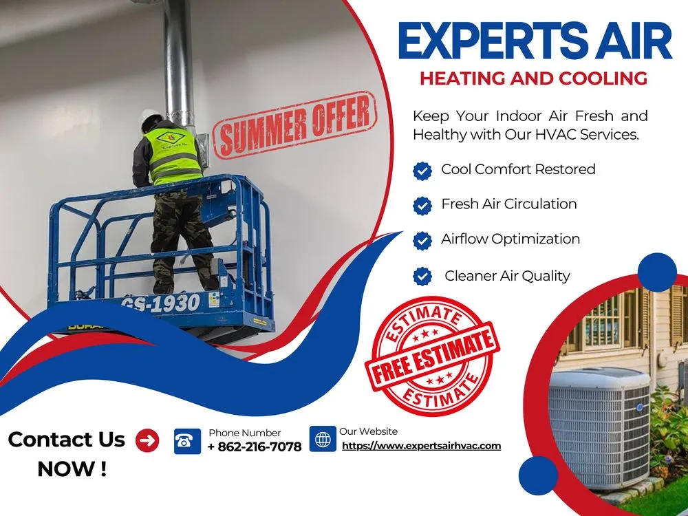 Slide of Experts Air HVAC