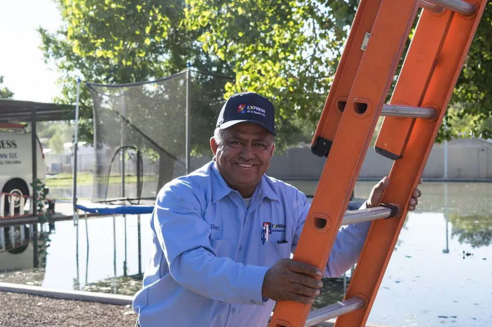 Slide of Express Air & Electric