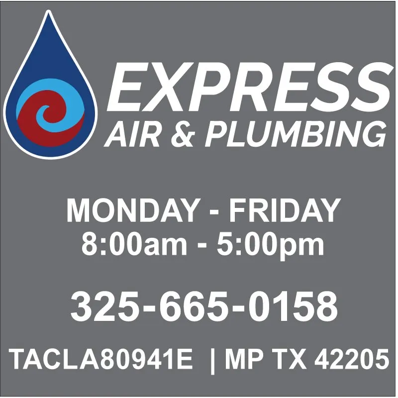 Slide of Express Air & Plumbing