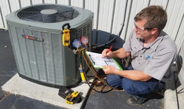 Slide of Express Air Cooling And Heating