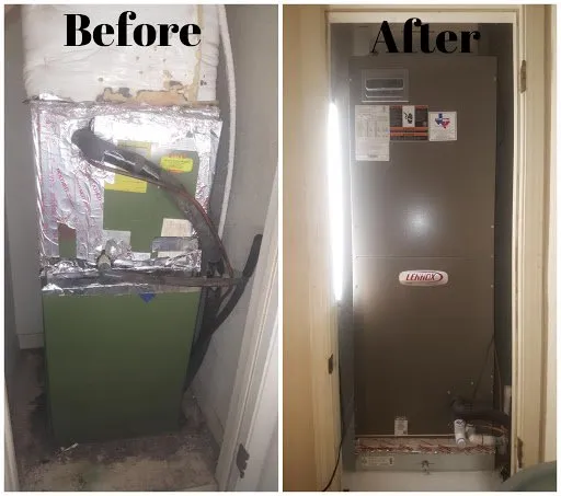 Slide of Express Air Cooling And Heating