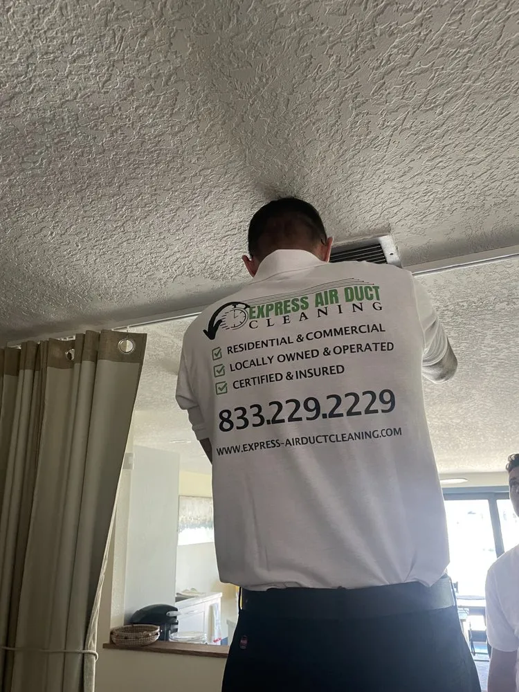 Slide of Express Air Duct Cleaning