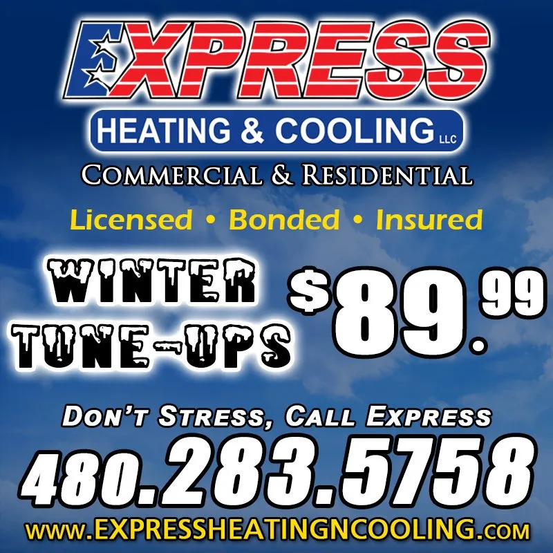Slide of Express Heating & Cooling