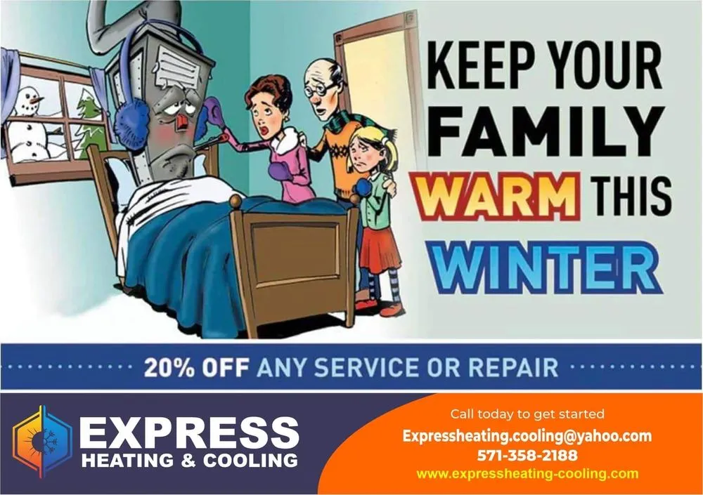 Slide of Express Heating & Cooling