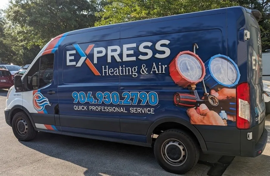 Slide of Express Heating and Air of Jax