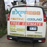 Slide of Express Heating and Cooling