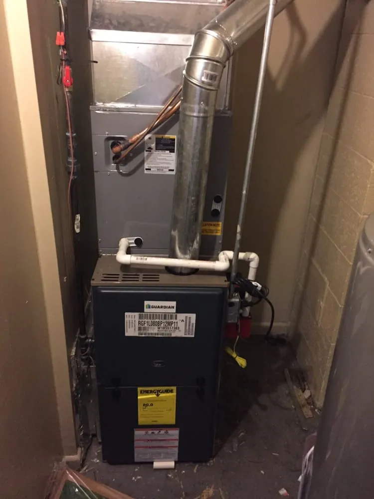 Slide of Express Heating and Cooling