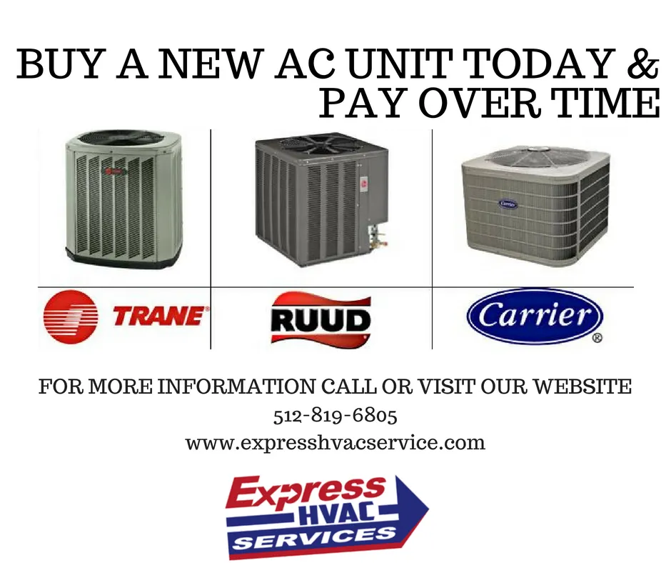 Slide of Express HVAC Service