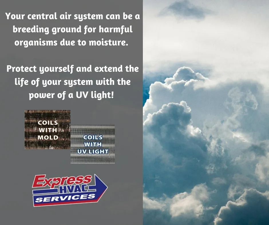 Slide of Express HVAC Service
