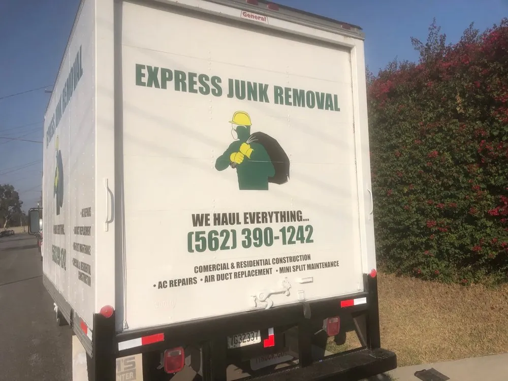 Slide of Express Junk Removal