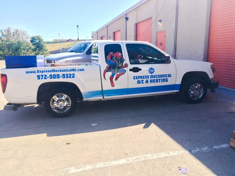 Slide of Express Mechanical A/C & Heating