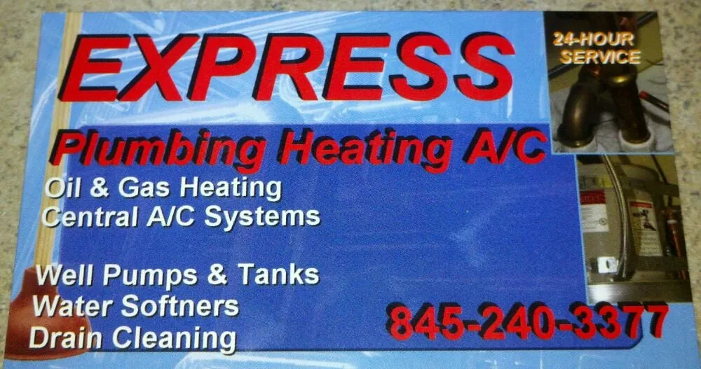 Slide of Express Plumbing Heating A/C