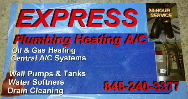 Express Plumbing Heating A/C Logo