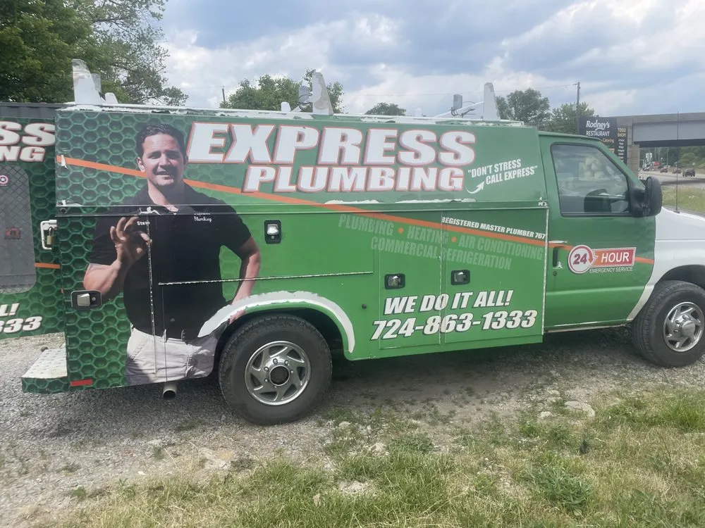 Slide of Express Plumbing