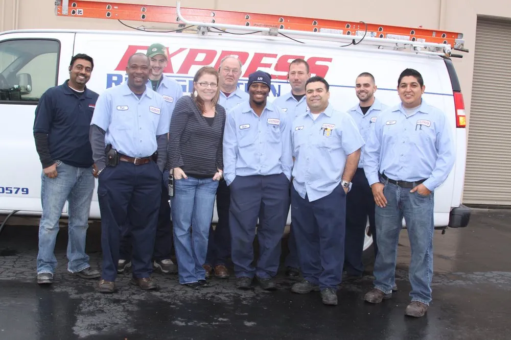 Slide of Express Refrigeration