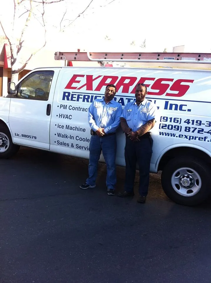 Slide of Express Refrigeration