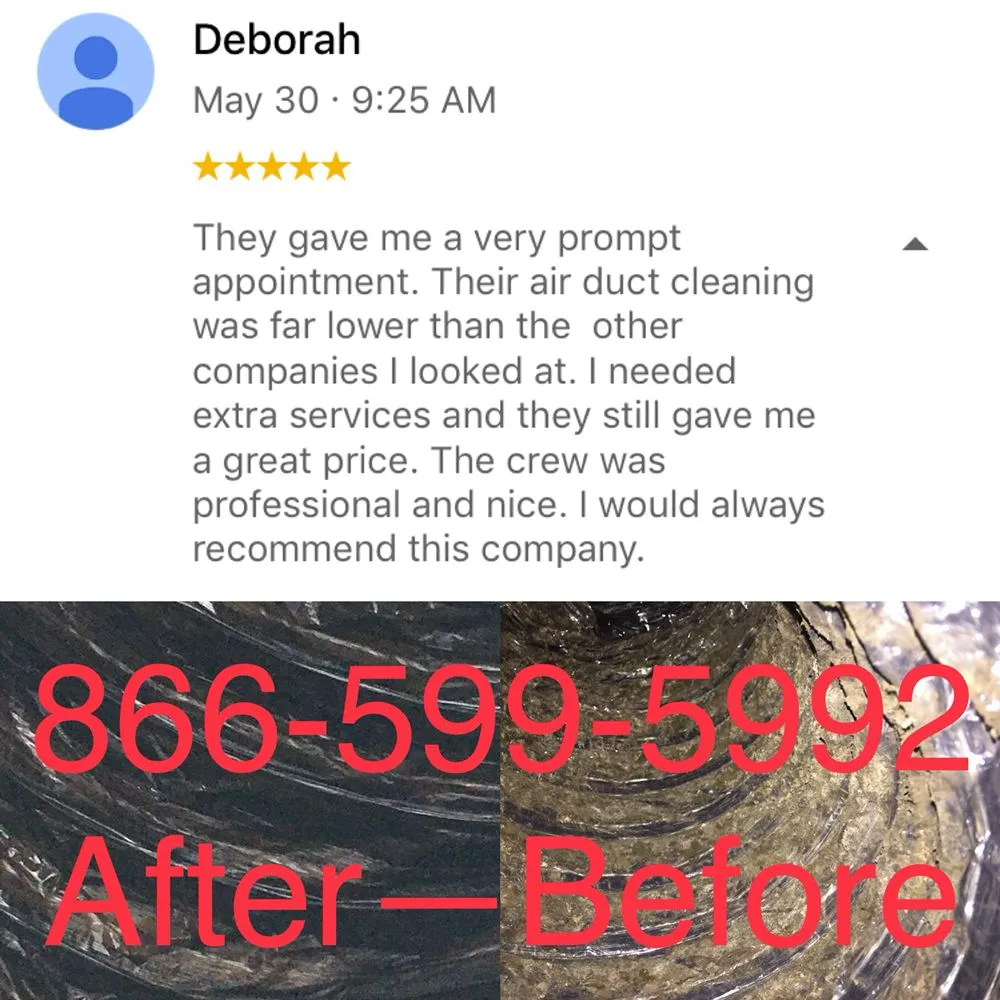 Slide of Extreme Air Duct Cleaning and Restoration Services